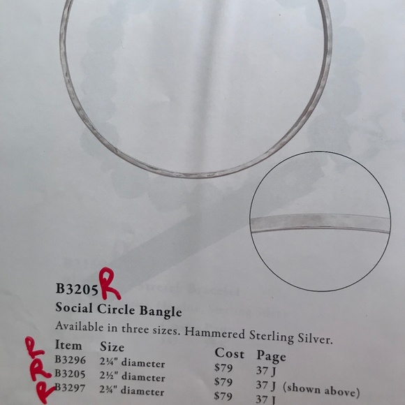 Silpada Social Circle Bangle - Picture 2 of 3